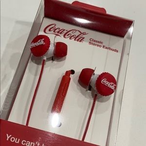 Coca-Cola Classic Stereo Earbuds